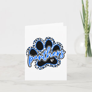  Panthers School Sportnaam Spirit Go Back Kaart