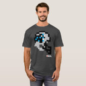 Panthers Tecmo Bowl Helmet T-shirt (Voorkant volledig)