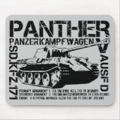 Panthertank Muismat (Voorkant)