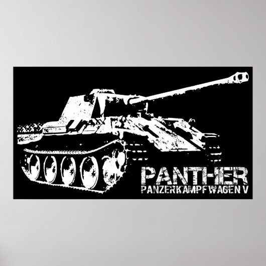 Panthertank Poster (Voorkant)