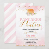 Panties en lingerie-uitnodiging kaart (Voorkant / Achterkant)