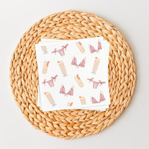 Panties & Palomas Vrijgezellenfeest Bachelorette Servet