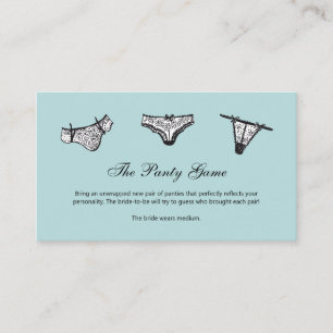 Panties Panty Game Panties invoegen Kaart