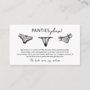 Panties Panty Game Panties invoegen Kaart