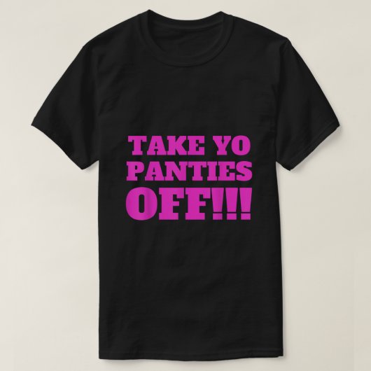PANTIES VAN Funny Theme T Shirt 779 (Design voorkant)