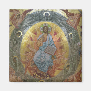 Pantocrator Jezus Christus Heer van alle Icoon Magneet