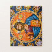 Pantocrator Lord of All Orthodox Christelijk Icon Legpuzzel (Verticaal)