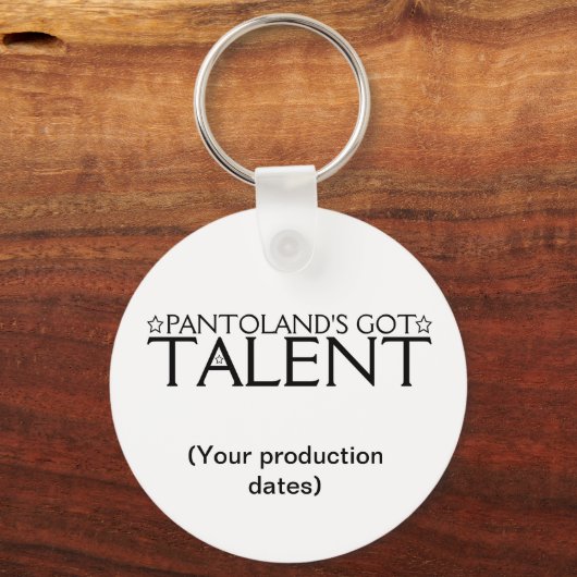 Pantoland heeft Talent Memento Sleutelhanger (Voorkant)