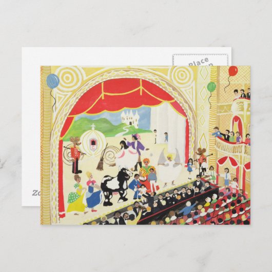 Pantomime Briefkaart (Voorkant / Achterkant)