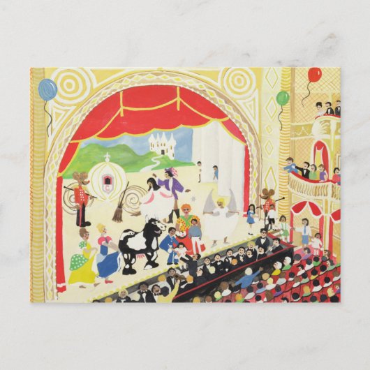 Pantomime Briefkaart (Voorkant)