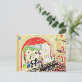 Pantomime Briefkaart (Staand voorkant)