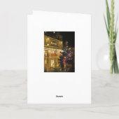 Pantomime Feestdagen Kaart (Achterkant)