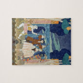 Pantomime Stage, afbeelding voor 'Fetes Galantes' Legpuzzel (Horizontaal)