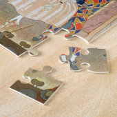 Pantomime Stage, afbeelding voor 'Fetes Galantes' Legpuzzel (Zijkant)