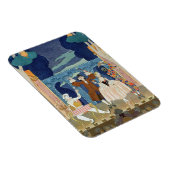 Pantomime Stage, afbeelding voor 'Fetes Galantes' Magneet (Rechterzijde)