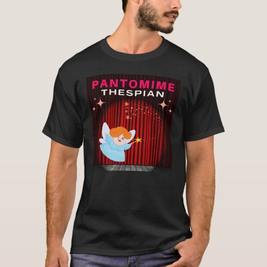 Pantomime Thespian - Fairy Godmother T-shirt (Voorkant)