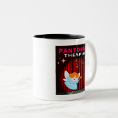 Pantomime Thespian - Fairy Godmother Tweekleurige Koffiemok (Voorkant rechts)