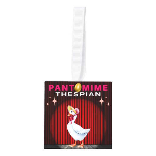 Pantomime Thespians Decoratie (Voorkant)