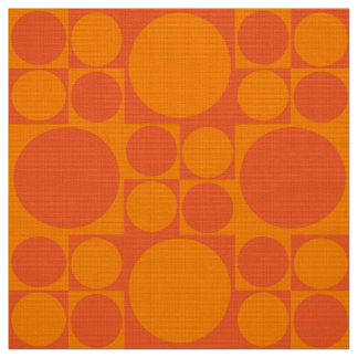 panton geïnspireerde oranje stof