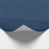 PANTONE Classic Blue met fijne faux Glitter Cadeaupapier (Hoek)