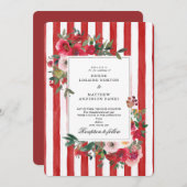 Pantone "Lava Falls" Trouwuitnodiging Kaart (Voorkant / Achterkant)