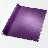 Pantone Ultra Violet Paars Glass Eggplant Grape Cadeaupapier (Uitgerold)