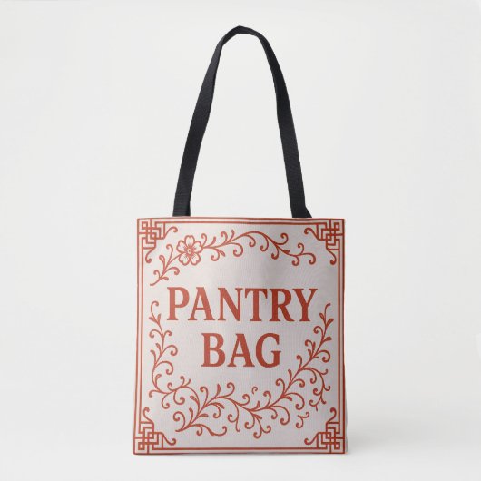 "PANTRY BAG" - CHINOISERIE TAS (Voorkant)