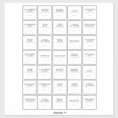 Pantry Labels Stickers (Vel)