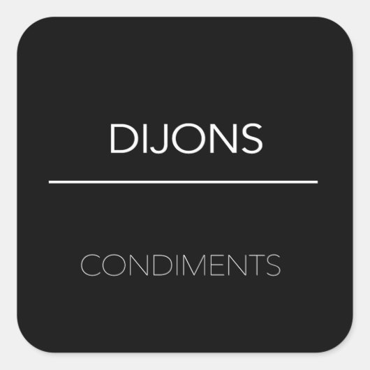 Pantry Labels Stickers (Voorkant)