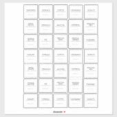 Pantry Labels Stickers (Vel)