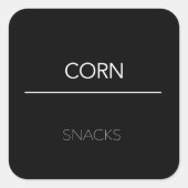 Pantry Labels Stickers (Voorkant)