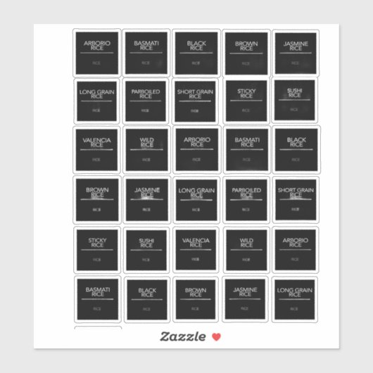 Pantry Labels Stickers (Vel)