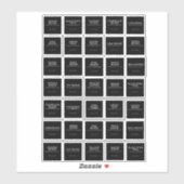 Pantry Labels Stickers (Vel)