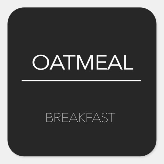 Pantry Labels Stickers (Voorkant)