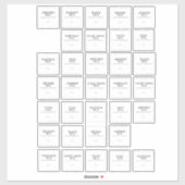 Pantry Labels Stickers (Vel)