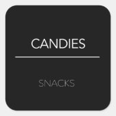 Pantry Labels Stickers (Voorkant)