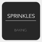 Pantry Labels Stickers (Voorkant)