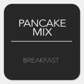 Pantry Labels Stickers (Voorkant)