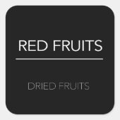 Pantry Labels Stickers (Voorkant)