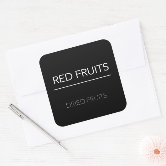 Pantry Labels Stickers (Envelop)