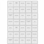Pantry Labels Stickers (Voorkant)