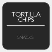 Pantry Labels Stickers (Voorkant)