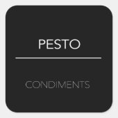 Pantry Labels Stickers (Voorkant)