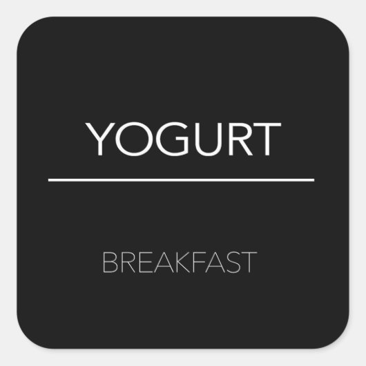 Pantry Labels Stickers (Voorkant)