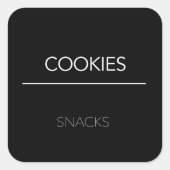 Pantry Labels Stickers (Voorkant)