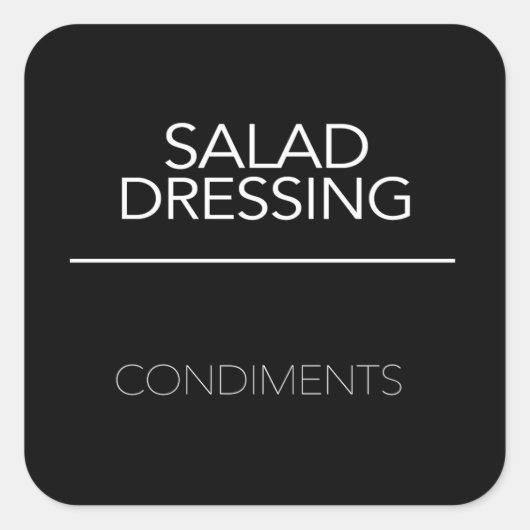 Pantry Labels Stickers (Voorkant)