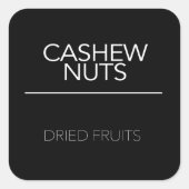 Pantry Labels Stickers (Voorkant)