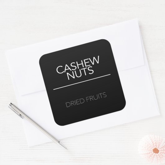 Pantry Labels Stickers (Envelop)