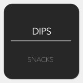 Pantry Labels Stickers (Voorkant)