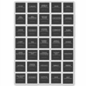 Pantry Labels Stickers (Voorkant)